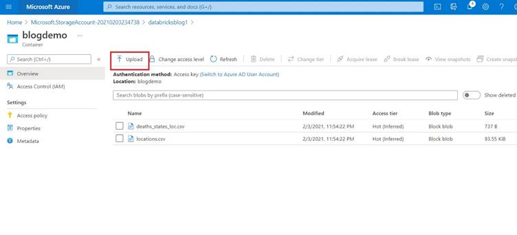 Azure Databricks: Creating Clusters, notebooks and mounting Azure Blob ...