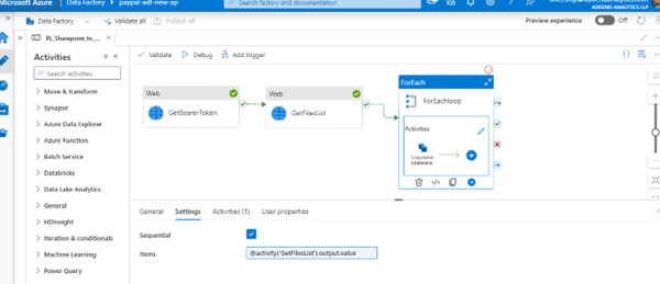 Copy Multiple Files from SharePoint to Azure Data Lake Using Azure Data ...