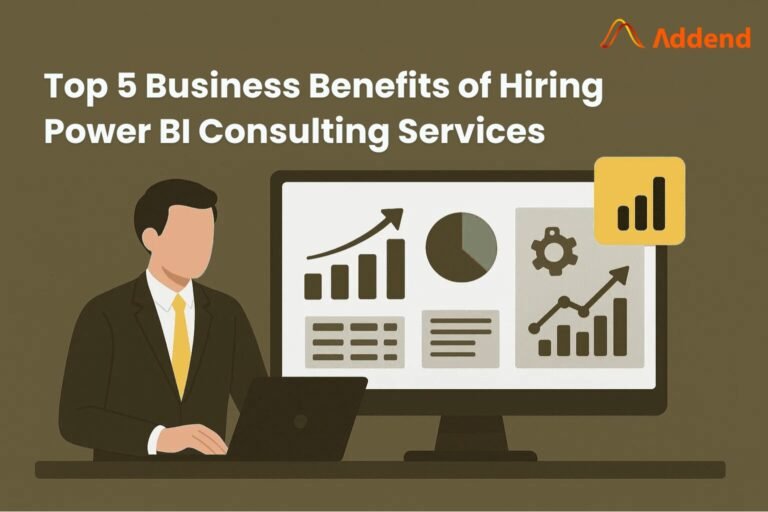 Top 5 Business Benefits of Hiring Power BI Consulting Services 