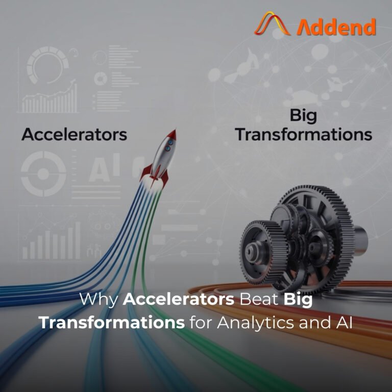 Why Accelerators Beat Big Transformations for Analytics and AI