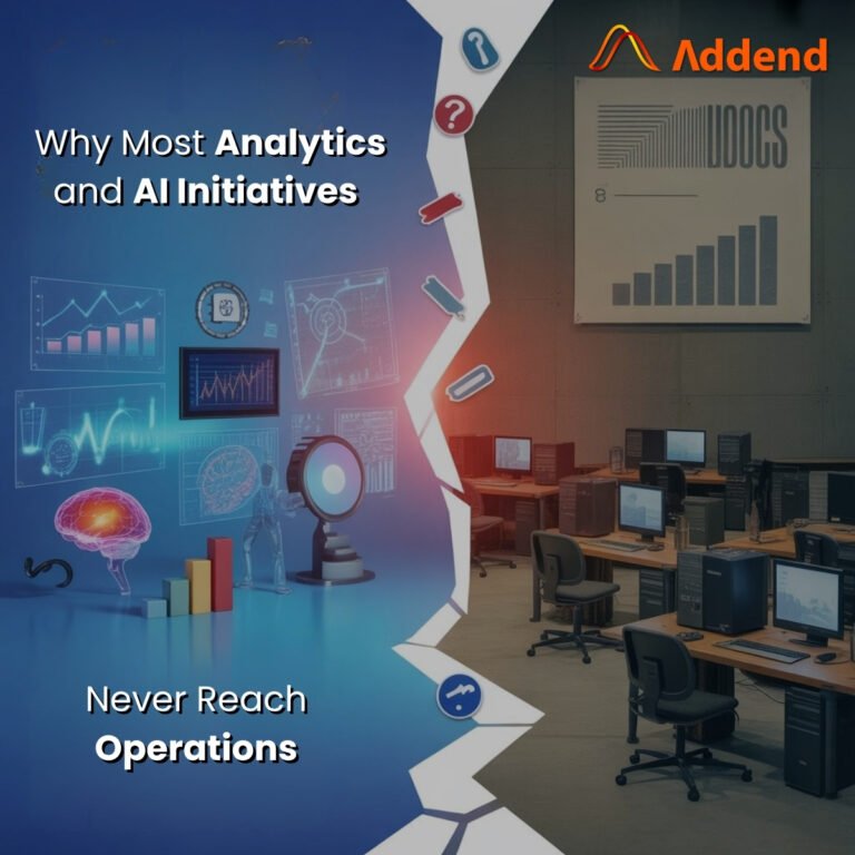 Why Most Analytics and AI Initiatives Never Reach Operations