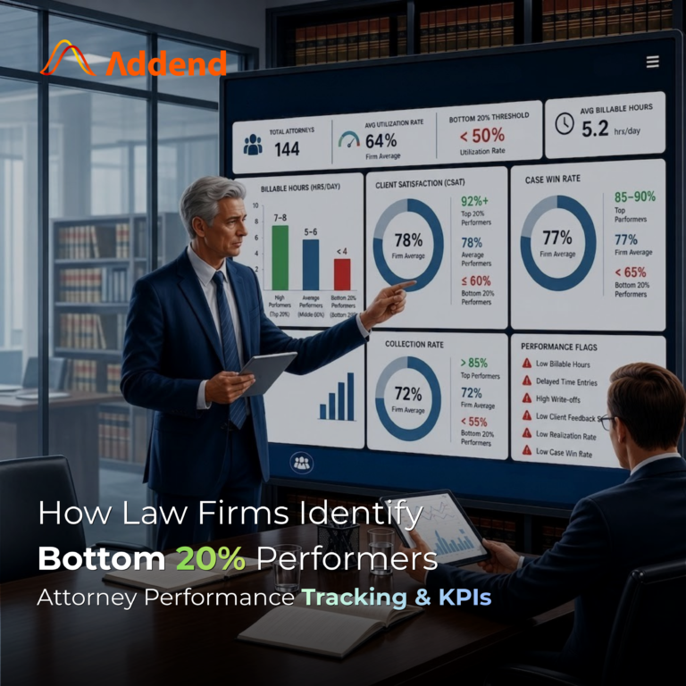 How Law Firms Identify Bottom 20% Performers Using Attorney-Level Billing Analytics 